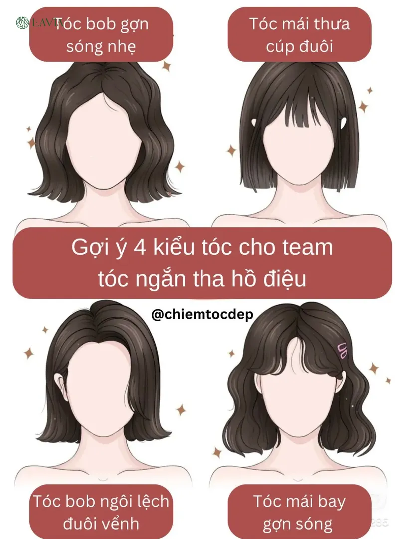 Tóc lob lệch